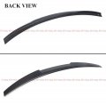M4 V Style Carbon Fiber High Kick Trunk Spoiler Wing Compatible For 2021-2024 Bmw G22 4 Series G82 2 Door Coupe