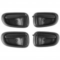 Npauto Interior Door Handle Front Rear Replacement For 1993 1994 1995 1996 1997 Toyota Corolla Geo Prizm Inside Black Pack Of 4 