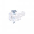 Uxcell Glass Retainer Clips Kit 20mmx11mm Cabinet Door Mirrors Holder With Screws For Doors Window 50set
