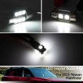 10pcs Led White Interior Lights Bulb For 2022- Nissan Pathfinder R53 5th Gen Bulbs Map Dome Step Door Lamp Cargo Light Super