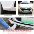 X Autohaux 2 5m 8 2ft Car Universal Rubber Bumper Lip Splitter Body Side Skirt Protector Carbon Fiber Pattern