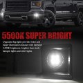 Bunker Indust Led Fog Lights For 2014-2015 Gmc Sierra 1500 Bumper Driving Lamp Kit Light