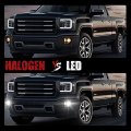 Bunker Indust Led Fog Lights For 2014-2015 Gmc Sierra 1500 Bumper Driving Lamp Kit Light