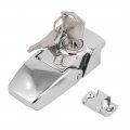 Uxcell Cabinets Boxes Cases Security Toggle Hasp Latch Lock Silver Tone W 2 Keys