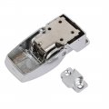 Uxcell Cabinets Boxes Cases Security Toggle Hasp Latch Lock Silver Tone W 2 Keys