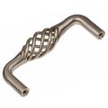 Gliderite Hardware 3021-sn-10 3 Birdcage Cabinet Pull 10 Pack Small Satin Nickel 