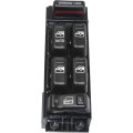 Power Window Switch For Chevy Silverado 1500 2500 Hd 2001 2002 Front Driver Side Black 20 Male Terminals Female Connector