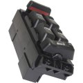 Power Window Switch For Chevy Silverado 1500 2500 Hd 2001 2002 Front Driver Side Black 20 Male Terminals Female Connector