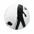 Cute But Unstable Double Sided Stainless Steel Keychain 3d Resin Encased Round Design 1 25 In Accessory For Keys Backpack And 