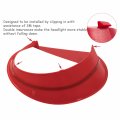Front Grille Inserts And Angry Bird Style Headlight Covers For Jeep Renegade 2015 2018 Red Abs Plastic Clip In Trim Bezels