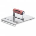 Marshalltown Stainless Steel Safety Step Hand Edger Groovers 152mm Length 203mm Width 16mm Lip 13mm Radius Single Groove Style 