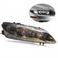 Fit For 2006 2007 2008 Mazda 6 Headlight Passenger Side Right Headlamp Black Housing With Clear Lens Ma2502134 Ma2503134 Us 