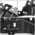 Auto Dynasty Ch1043108 Front Bumper Cover Support Rail Compatible With Jeep Cherokee 2014-2018 Passenger Right Side Polished