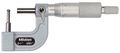 Mitutoyo 115-313 0 1 X 0001 185 Dia Spherical Anvil Tube Micrometer Ratchet Silvetoyo 115-313 0 1 X 0001 185 Dia Spherical 