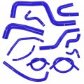 G-plus Silicone Radiator Hose Kit Compatible With Honda Acura Integra Dc4 Db7 Rs Ls Gs Se B18b1 Engine 1994-2001 Blue
