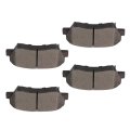 Front D1595 Semi Metal Disc Brake Pad Set For Hyundai Elantra 2013 2016 And Veloster 2012 4 Piece Hardware Kit Model 105113 