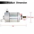 Waltyotur Starter Motor Assembly Replacement For Yamaha Yfz450 5tg-81890-00-00 5tg-81800-00-00