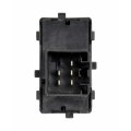 Power Window Switch Rear Driver Or Passenger Side For Mercury Mariner 2008 2009 2010 2011 Black Polymer Housing Blade Terminal 