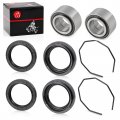 2 Set Front Rear Wheel Bearing Seal Compatible With Arctic Cat 250 300 375 400 500 1998-2004 0423-034 0402-275 0402-089