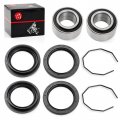 2 Set Front Rear Wheel Bearing Seal Compatible With Arctic Cat 250 300 375 400 500 1998-2004 0423-034 0402-275 0402-089