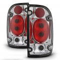 Acanii For 2001-2004 Toyota Tacoma Truck Tail Lights Brake Lamps Taillights Taillamps Driver Passenger Side 2002 2003