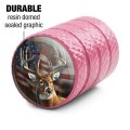 Deer With American Flag Valve Stem Caps For Tire Rim Wheel Aluminum Pink