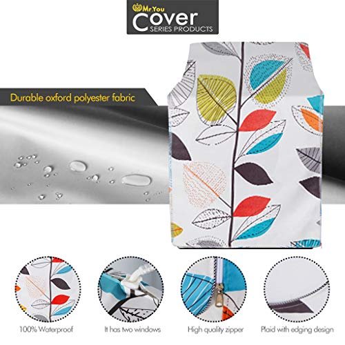 Washing Machine Cover Front Load With Zipper Design For Easy Use Waterproof Dust-proof Moderately Sunscreen W29d28h40in