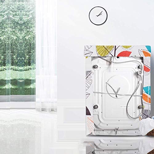 Washing Machine Cover Front Load With Zipper Design For Easy Use Waterproof Dust-proof Moderately Sunscreen W29d28h40in