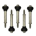 Bolt For Hummer H3t 2009 2010 Steel Hex Head Coarse Thread Heat Hardened Natural Finish 2 624 In Length 