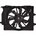 Hyundai Accent Radiator And A C Condenser Fan Assembly 2018 2019 For Hy3115161 25380-h9050 