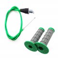 Tc-motor Throttle Cable Handle Grips For Chinese Dirt Pit Bike 50cc 70cc 90cc 110cc 125cc 140cc 150cc 160cc Crf50 Xr50 Ssr Ycf