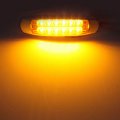 Ocpty 12led Side Marker Light 5pcs Amber Trailer Lamp Stop Turn Tail Fit For Boats Truck Pickups 12v Waterproof Signal