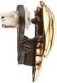 Palm Tree Doorbell Ringer Brass Bronze 