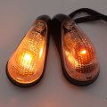 Httmt Black Euro Led Flush Mount Turn Signal Compatible With Yamah Yzf-r6s Zzr 600 2005-2010