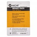 Niche Brake Pad Set For Yamaha V Star 1100 Fz6 Fz6r Virago 250 5vu-25805-00-00 Semi-metallic