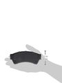 Posi Quiet Premium Ceramic Front Disc Brake Pad Set 105 11640 For Ford Fusion Lincoln Mkz And Zephyr Mazda 6 Mercury Milan 