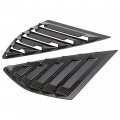 Kuafu Rear Side Window Louver Compatible With 2013-2018 Ford Fusion Mondeo Windshield Sun Shade Cover Air Vent Scoop Shades