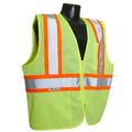 Radians Sv225-2zgm-5x Polyester Mesh Economy Class-2 Fire Retardant Vest With Two Tone Trim 5x-large Green 