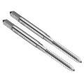 2pcs Hand Bottom Tap 6-32 Unc 2b Thread Bottoming Style Threading Taps High Speed Steel Hss6542 Straight Flutes Screw Tapping 