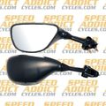 Emgo Replacement Mirror For 03-04 Kawasaki Zx600rr 636 Left Side Black 