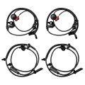 Abs Wheel Speed Sensor 4pcs For Gmc Acadia 2007 2016 2017 Limited Buick Enclave 2008 Chevrolet Traverse 2009 Saturn Outlook 