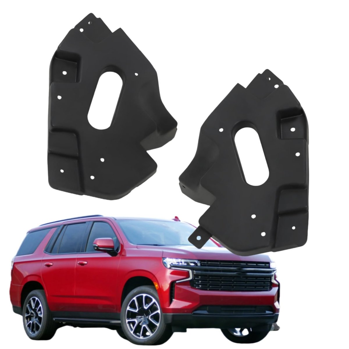 Front Bumper Reinforcement Mounting Bracket Left And Right 2pcs For Suburban Tahoe 2021 2022 2023 Replacement 84834019 84834020