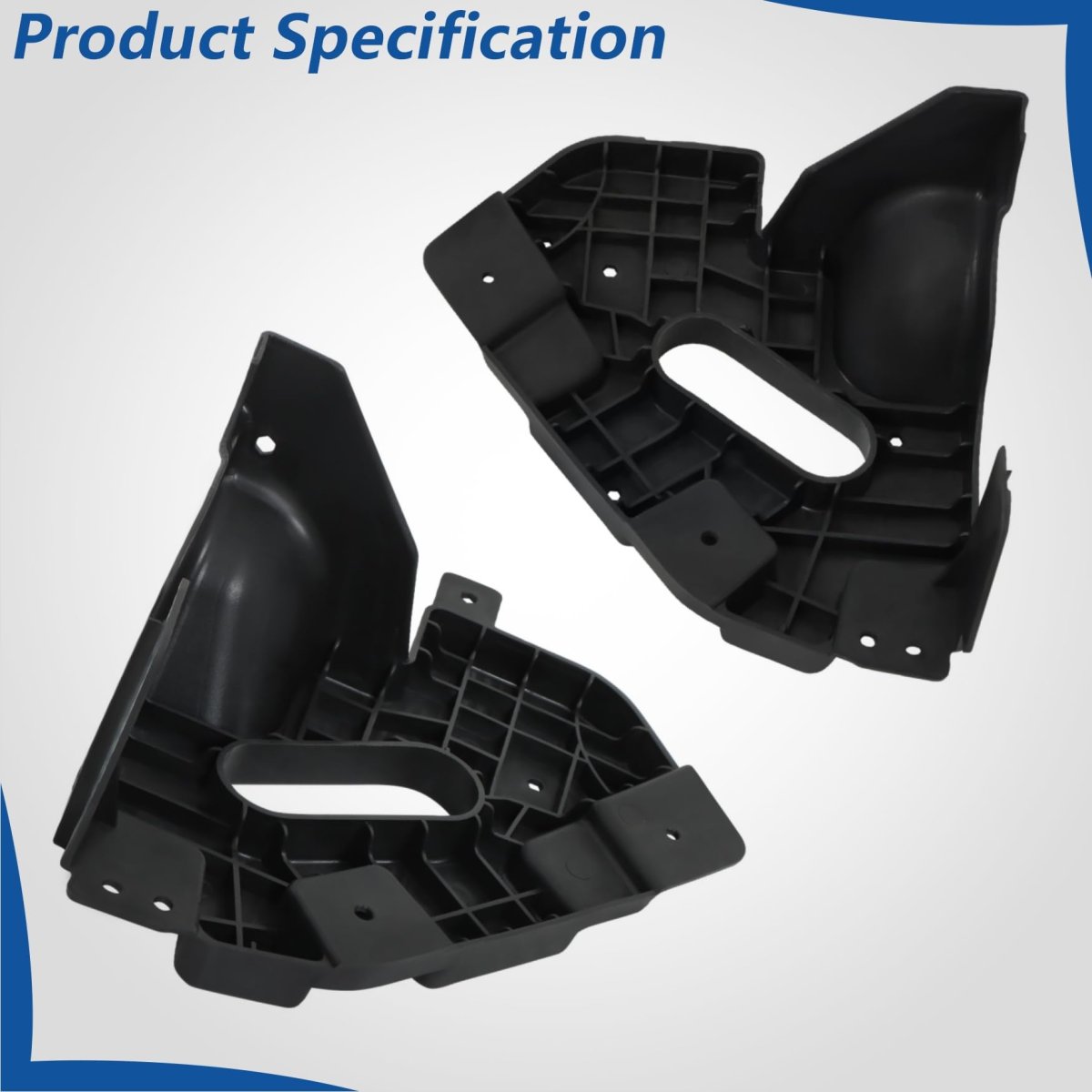 Front Bumper Reinforcement Mounting Bracket Left And Right 2pcs For Suburban Tahoe 2021 2022 2023 Replacement 84834019 84834020