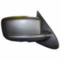 Passenger Side Outside Rear View Mirror For 2005-2006 Ford Expedition Black Textured With Puddle Lamp Fo1321346 