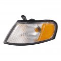 Headlightsdepot Chrome Housing Park Light For Nissan Altima 1998-1999 Includes Left Driver Side 