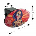 Dc Super Hero Girls Wonder Woman Oval Tow Trailer Hitch Cover Plug Insert