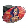 Dc Super Hero Girls Wonder Woman Oval Tow Trailer Hitch Cover Plug Insert