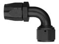 Aeroquip Fbm1033 Aqp Hose Fitting -08an Size 90 Deg Elbow Non-swivel Aluminum Red Blue Anodized Bulk Packaged 