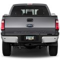 Ford F-350 License Plate Frame Black Real 3k Carbon Fiber Finish Abs Plastic 12 In X 6 Universal Fit For Car Suv Truck