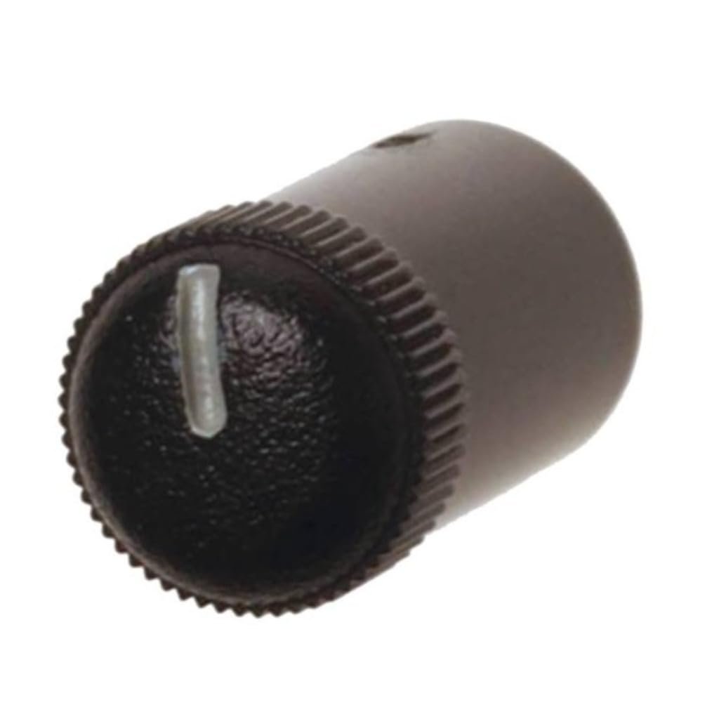 Radio Speaker Control Knob For Chevy K1500 K2500 1995 1996 1997 1998 1999 Black Plastic With Indicator Markings Standard Style